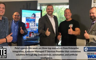 Pete’s guests this week were three top executives from Enterprise Integration